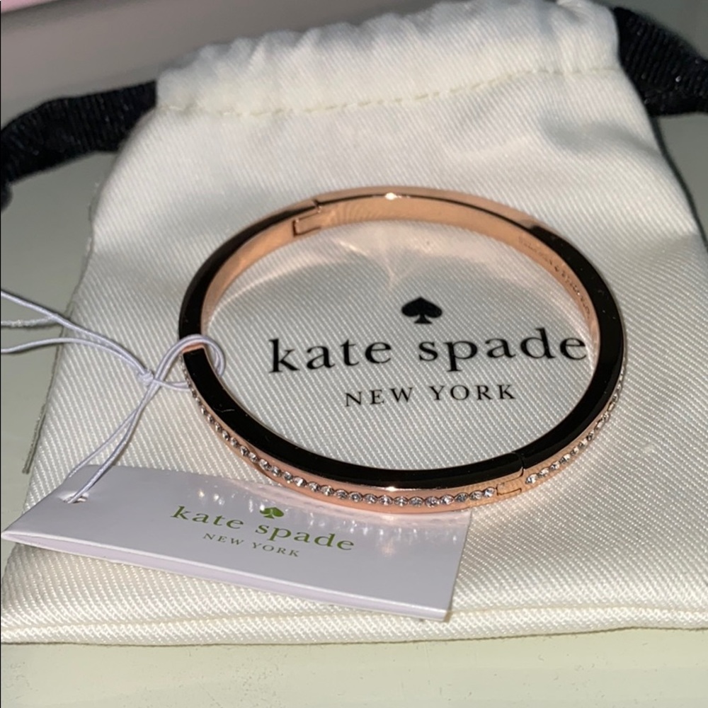 Kate spade bangle rose gold